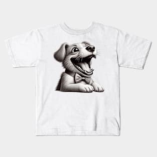 Dog smile Kids T-Shirt